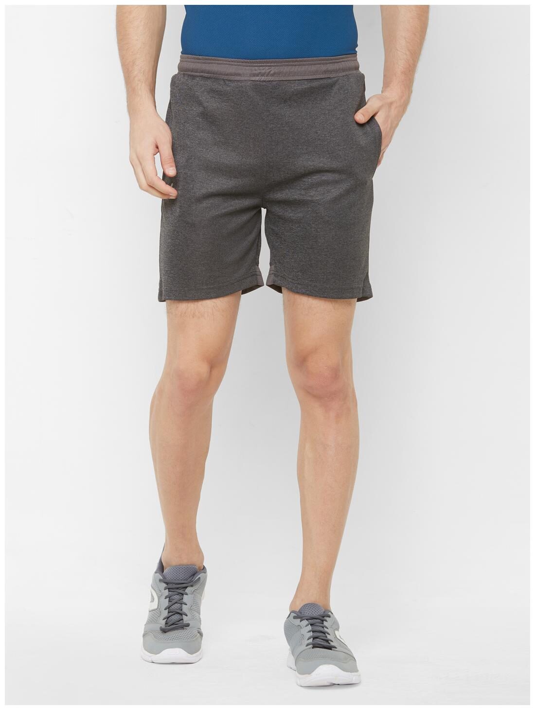 

Fitz Men Polyester Solid Sports Shorts Brown