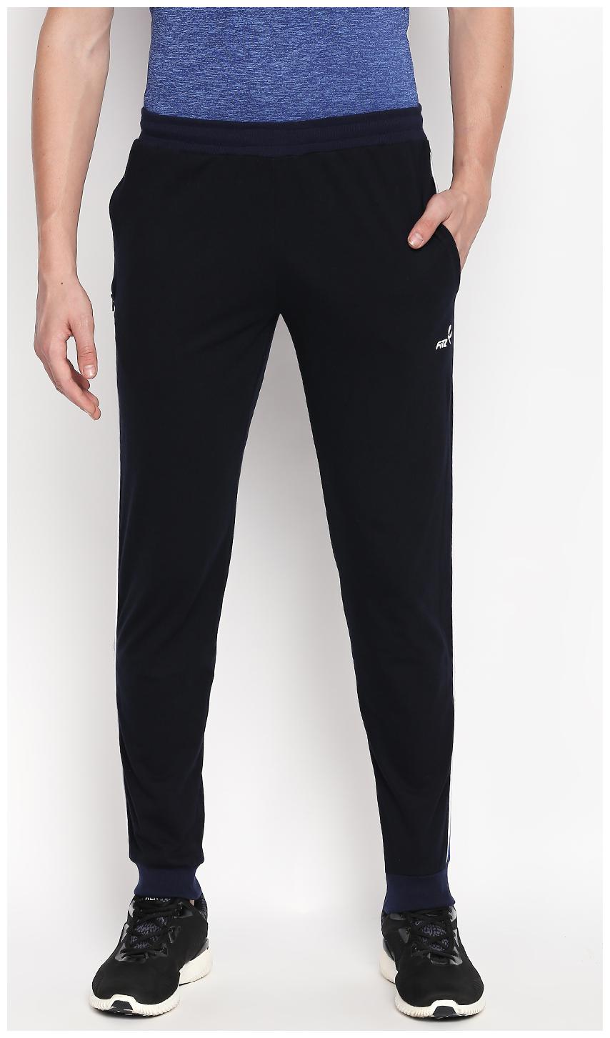 

Fitz Men Black Solid Slim fit Joggers