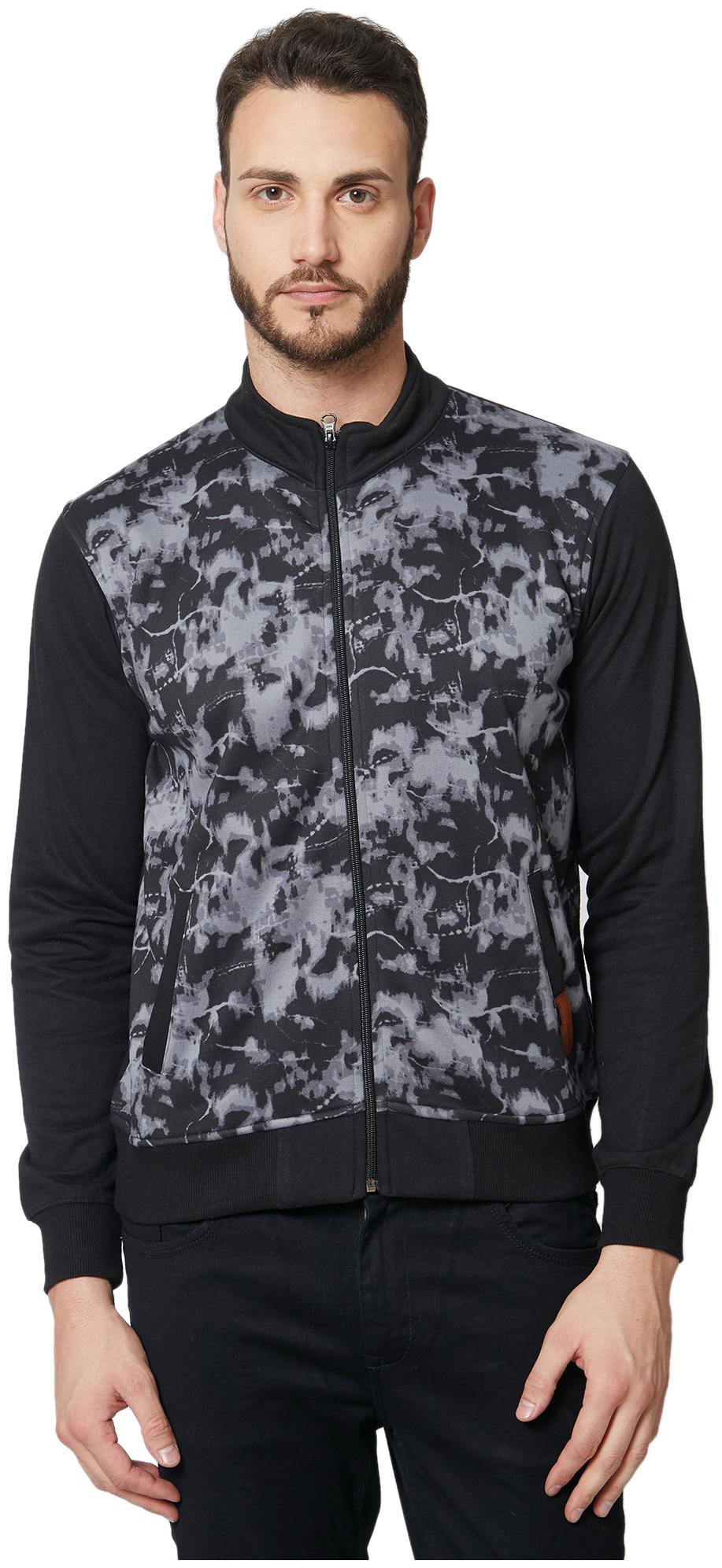 

Fitz Women Printed Sweatshirt - Black