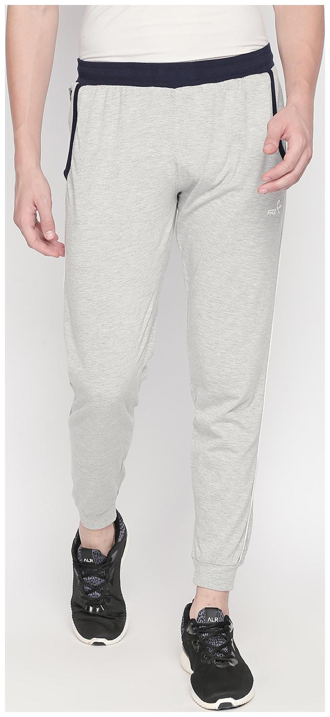 

Fitz Men Grey Solid Slim fit Joggers