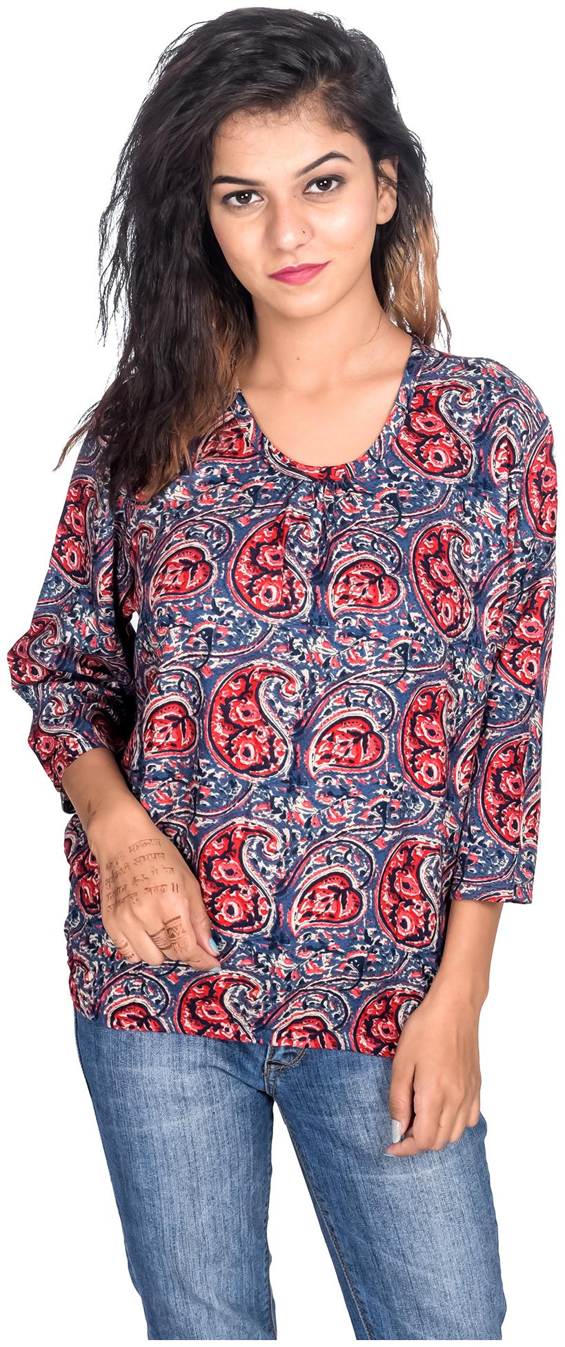 

Flamboyant Women Printed Regular top - Multi