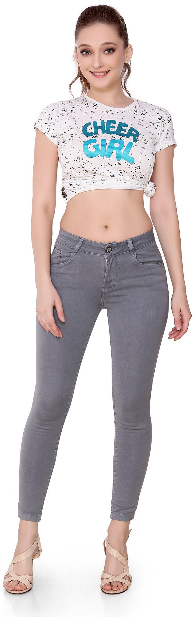 

Flirt Nx Women Grey Skinny fit Jeans