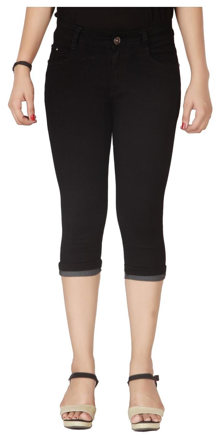 

Flirt Nx Women s High Rise Black Capris