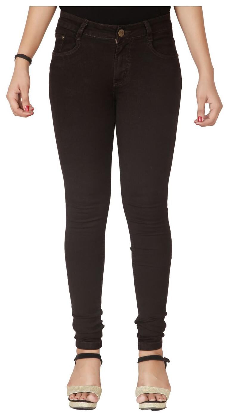 

Flirt Nx Women s High Rise Stretchable Black Jeans