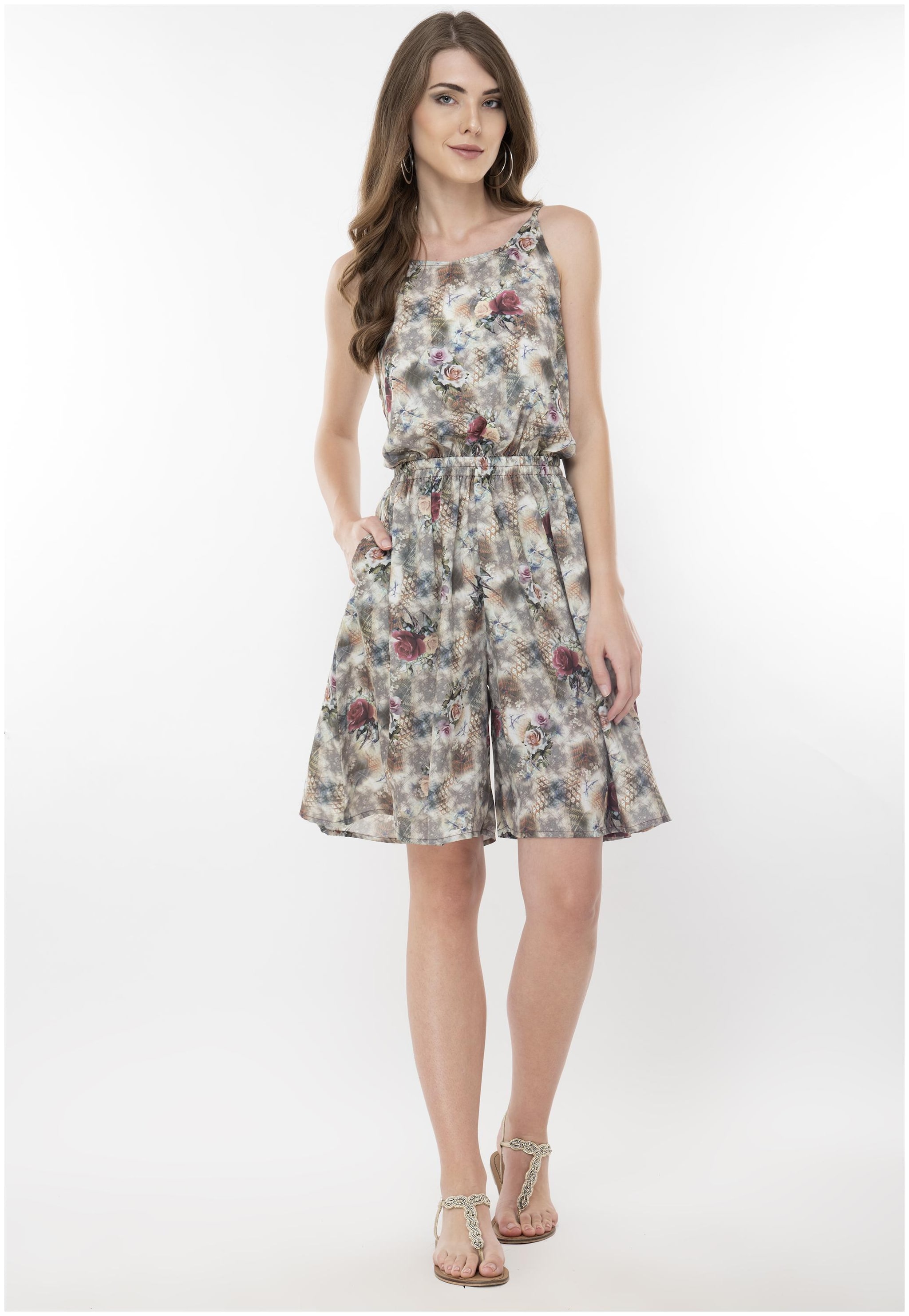 

FLIRTIVARIUS Printed Jumpsuit - Multi