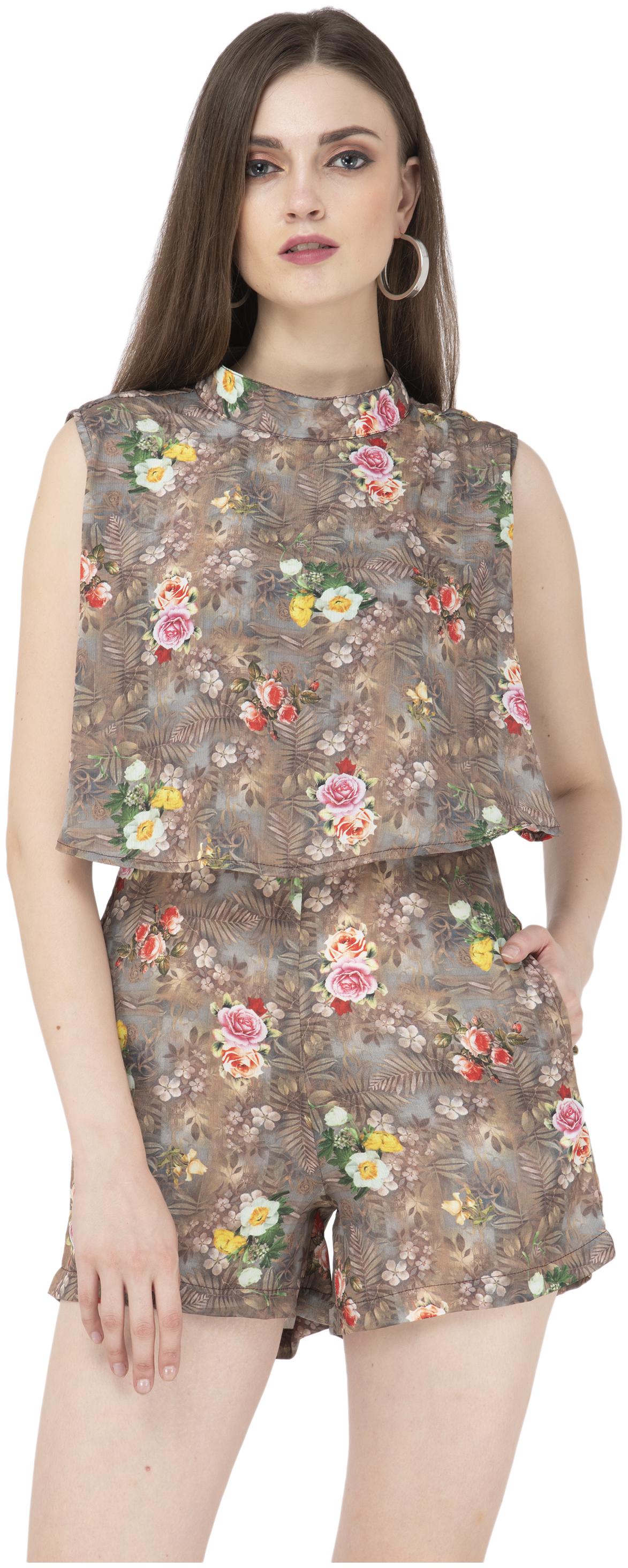 

FLIRTIVARIUS Printed Jumpsuit - Multi
