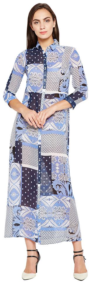 

OXOLLOXO Multi Printed Maxi dress