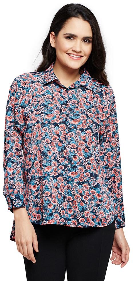 

OXOLLOXO Women Multi Printed Regular Fit Shirt