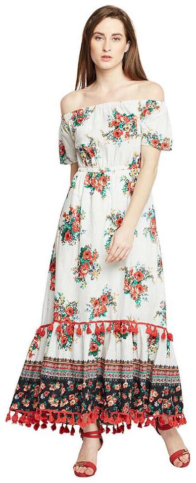 

Oxolloxo Multi Printed Maxi dress
