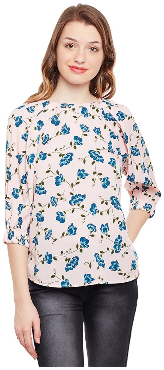 

Oxolloxo Women Solid Regular top - Pink