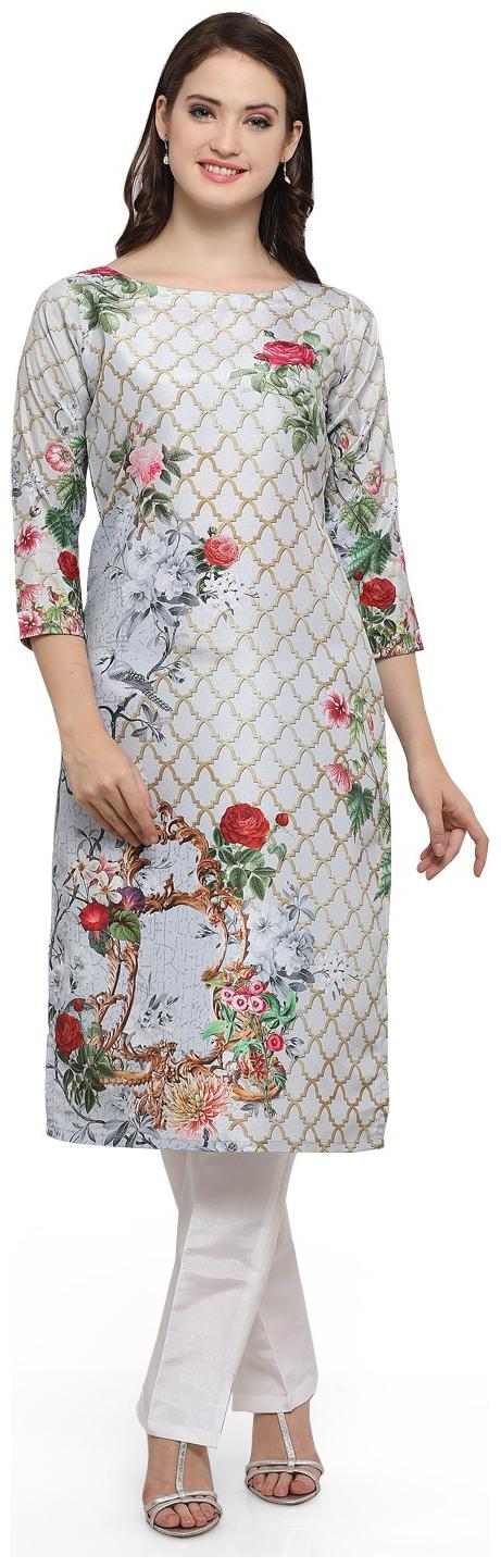 

Ahalyaa Women Multi Floral Regular Kurta