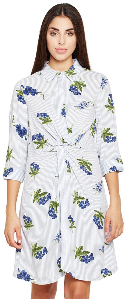 

OXOLLOXO White Printed A-line dress