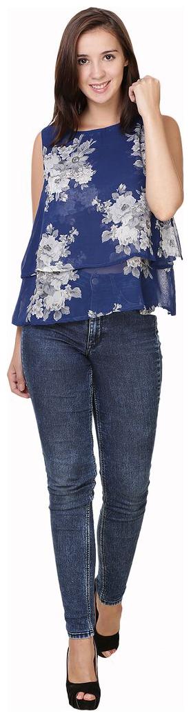 

Sukuma Women Printed Regular top - Grey