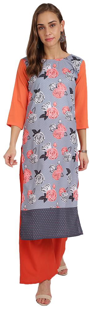 

Florence Women Multi Floral Regular Kurti
