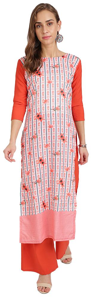 

Florence Women Multi Floral Regular Kurti