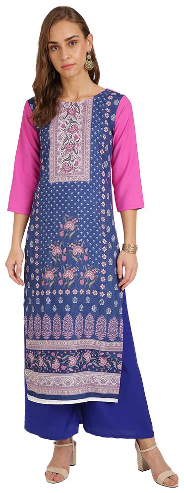 

Florence Women Multi Floral Regular Kurti