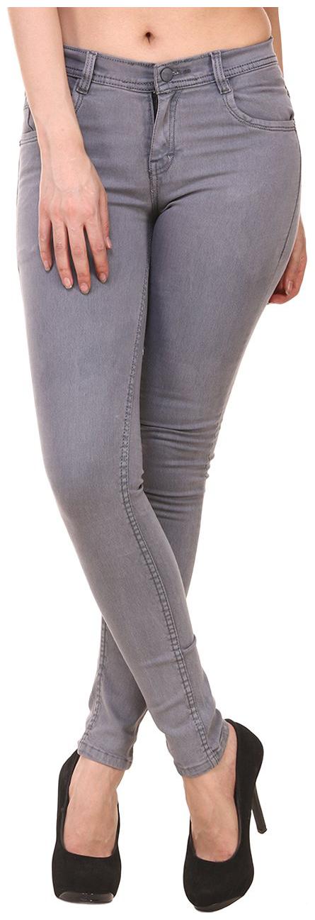 

FLORONA Women Grey Slim fit Jeans