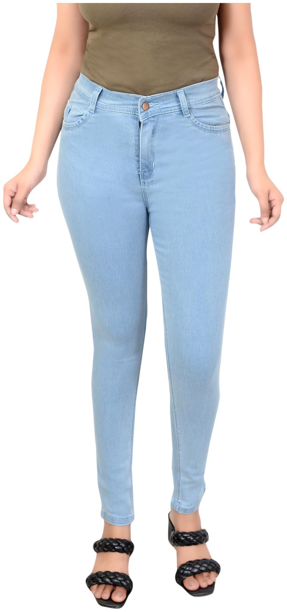 

FLYING GIRLS Women Blue Straight fit Jeans