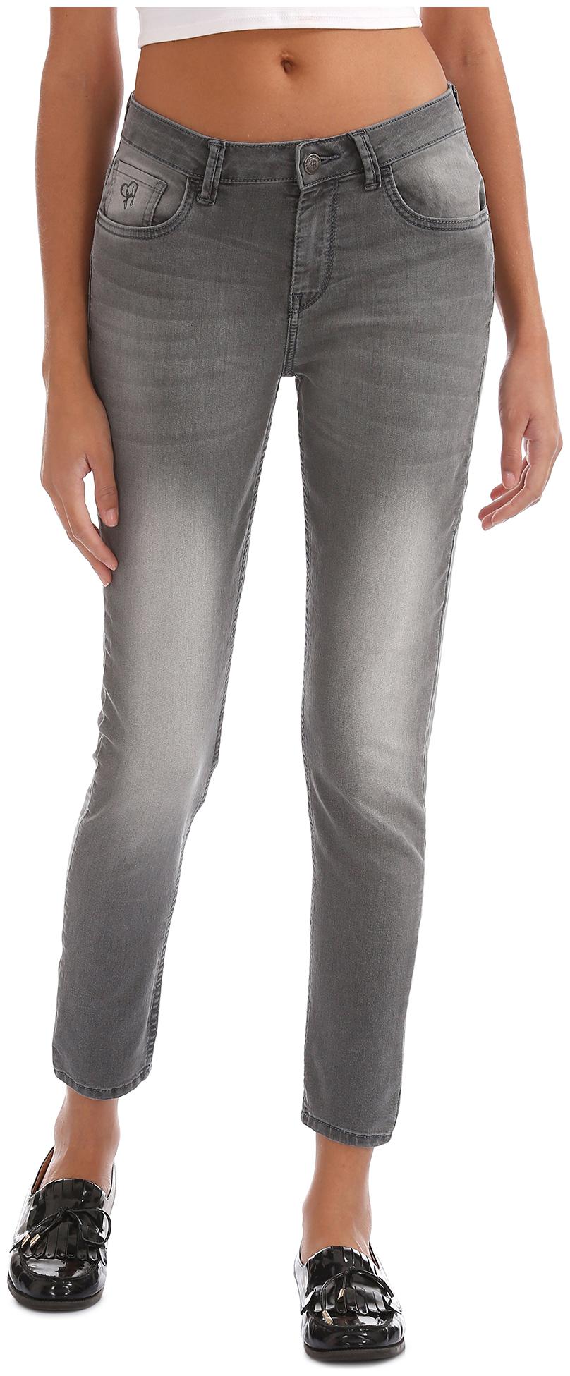 

Flying Machine Women Grey Skinny fit Jeans