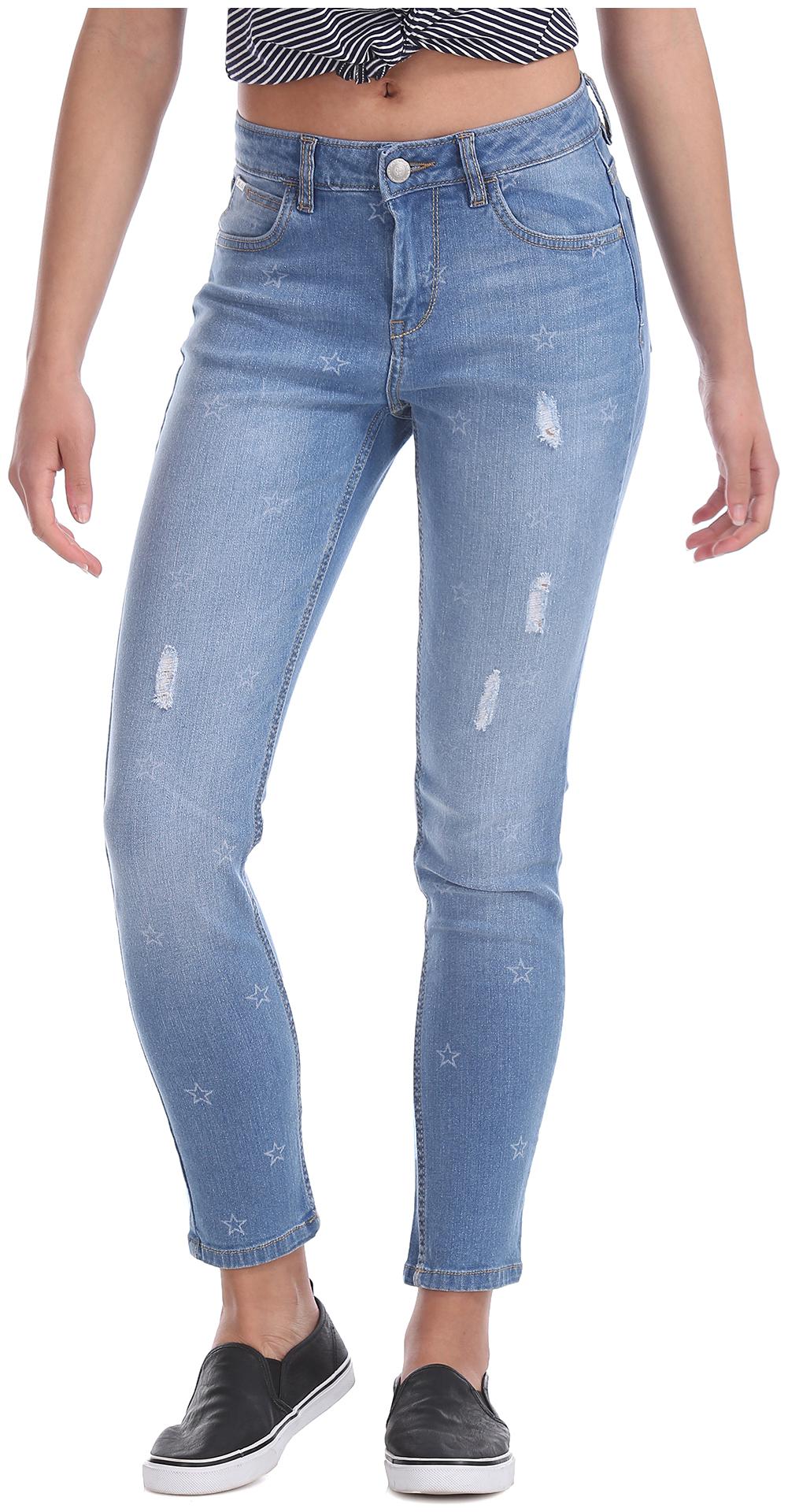 

Flying Machine Women Blue Skinny fit Jeans