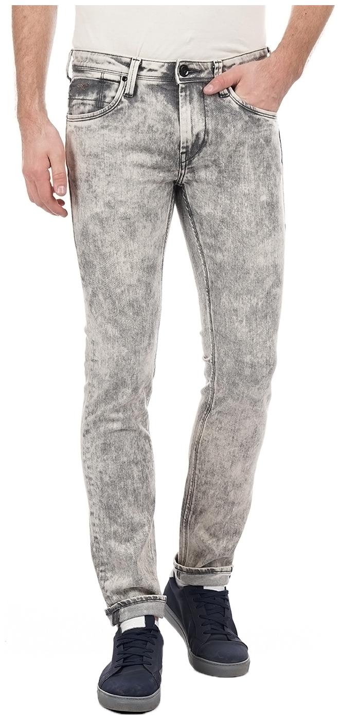 

Flying Machine Men Grey Skinny Fit Jeans