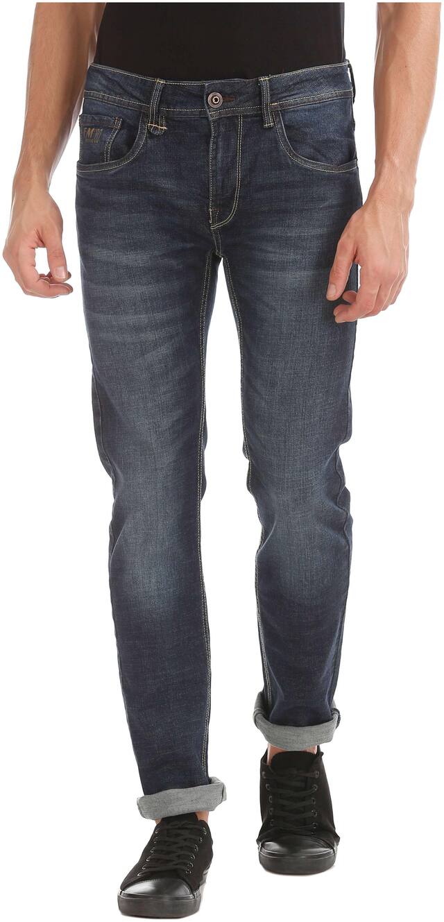 Flying Machine Men Blue Slim Fit Jeans