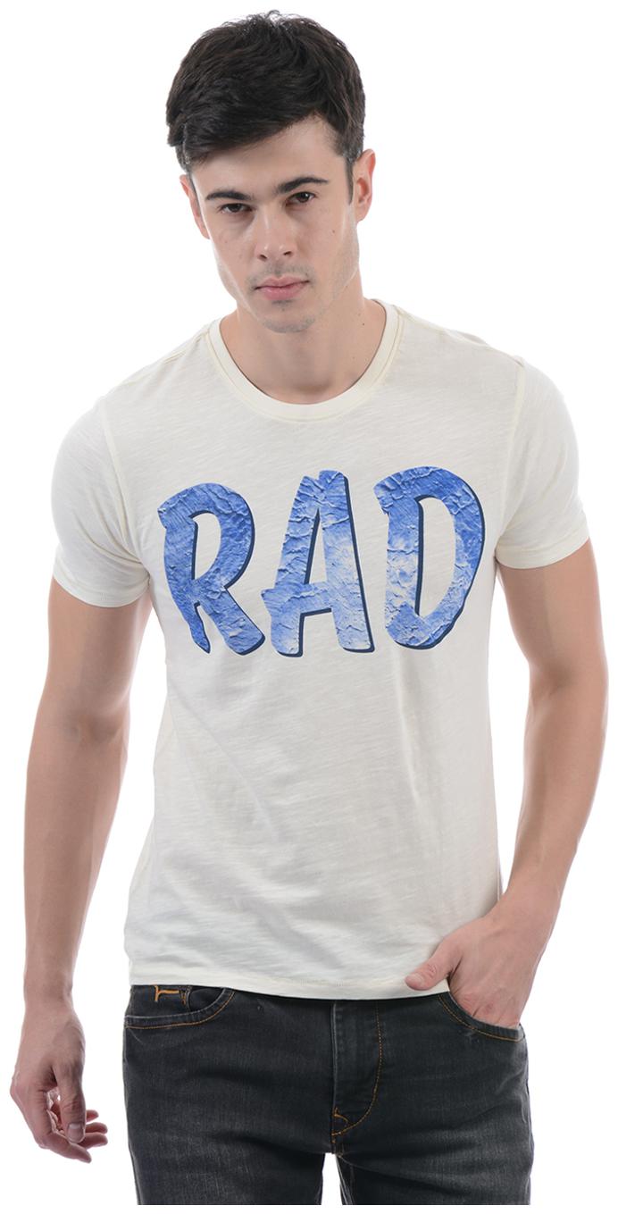 

Flying Machine Men White Regular fit Cotton Round neck T-Shirt - Pack Of 1