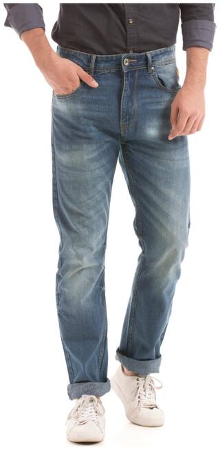 Flying Machine Men Blue Regular Fit Jeans