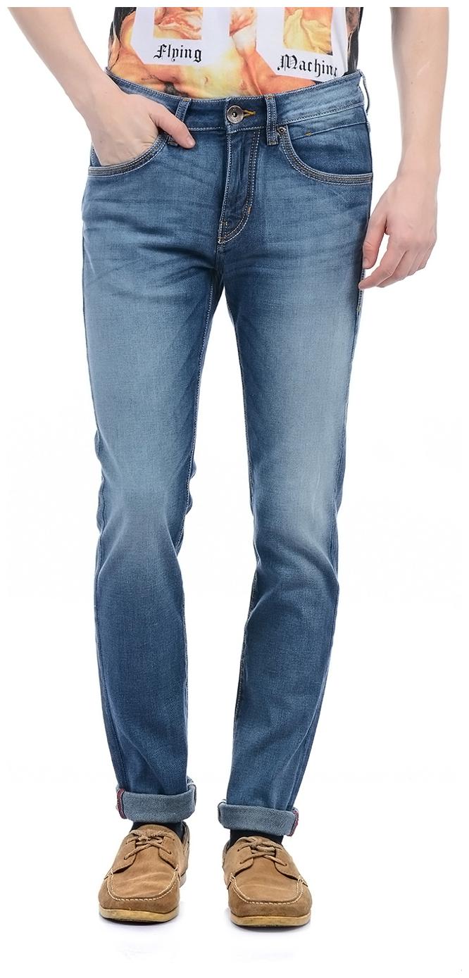 

Flying Machine Men Blue Skinny Fit Jeans
