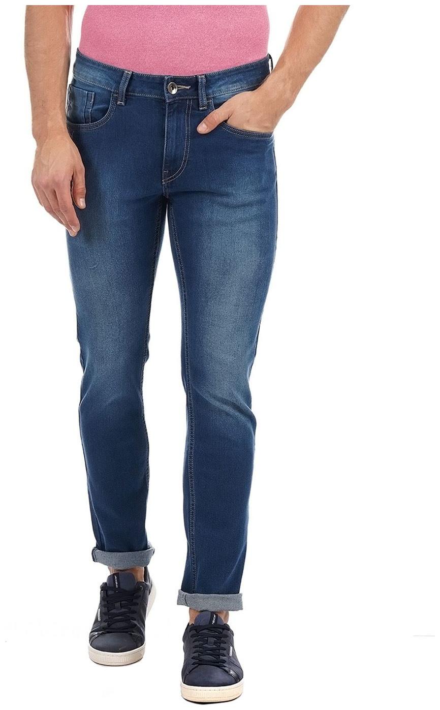 

Flying Machine Men Blue Slim Fit Jeans
