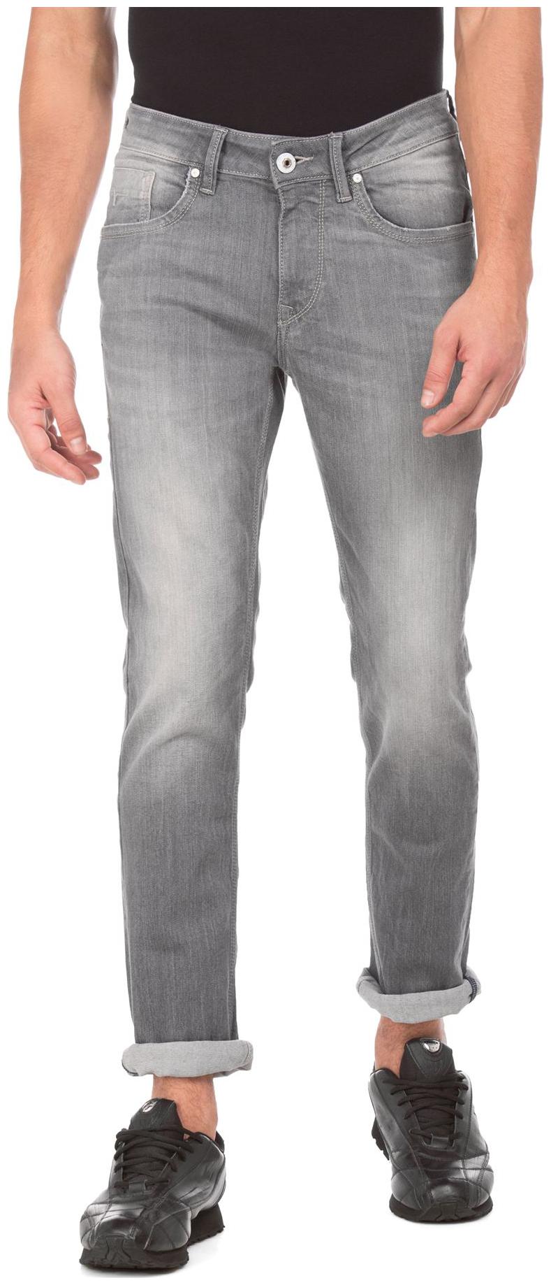 

Flying Machine Men Grey Slim Fit Jeans