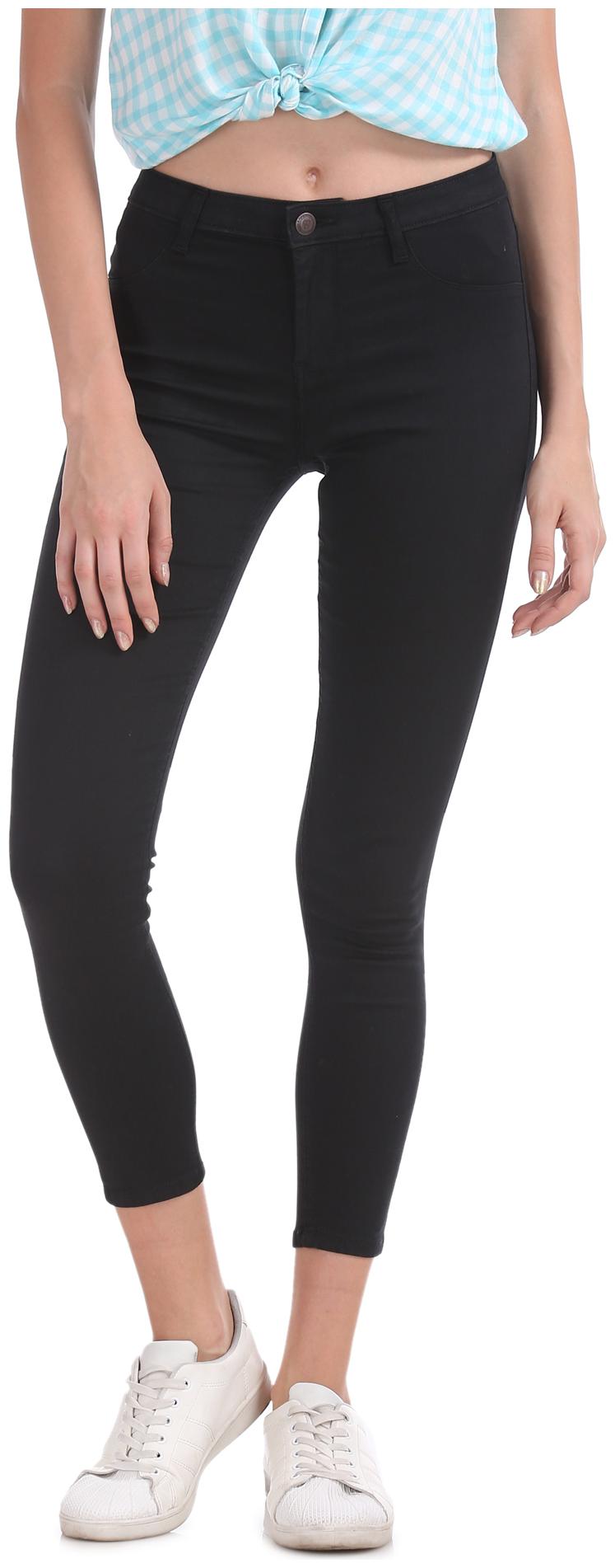

Flying Machine Women Black Skinny fit Jeans