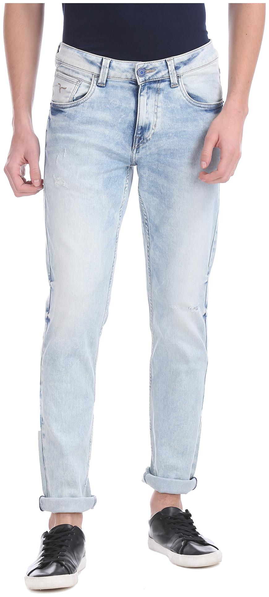 

Flying Machine Men Blue Skinny Fit Jeans
