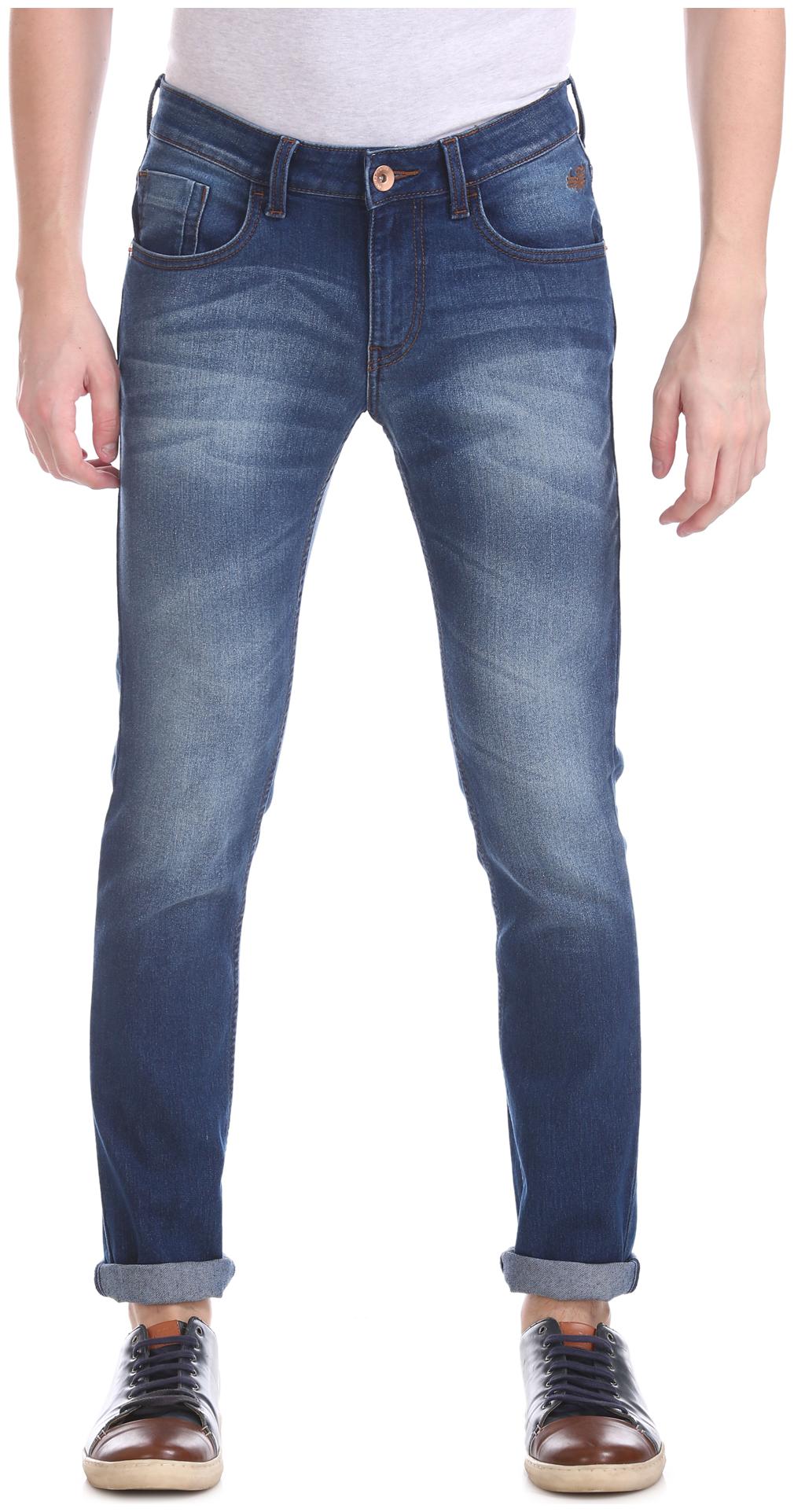 

Flying Machine Men Blue Skinny Fit Jeans