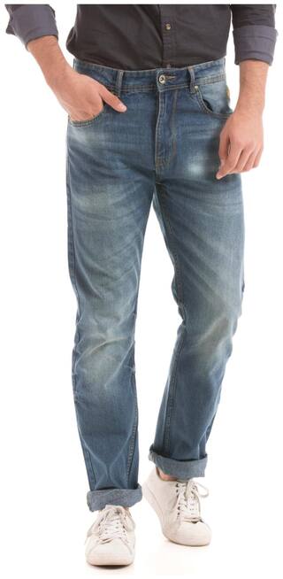 Flying Machine Men Blue Regular Fit Jeans