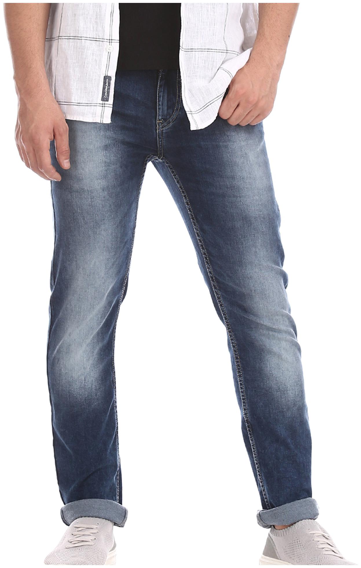 

Flying Machine Men Blue Slim Fit Jeans