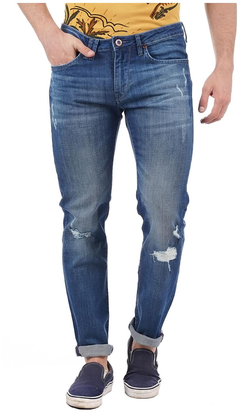 

Flying Machine Men Blue Skinny Fit Jeans