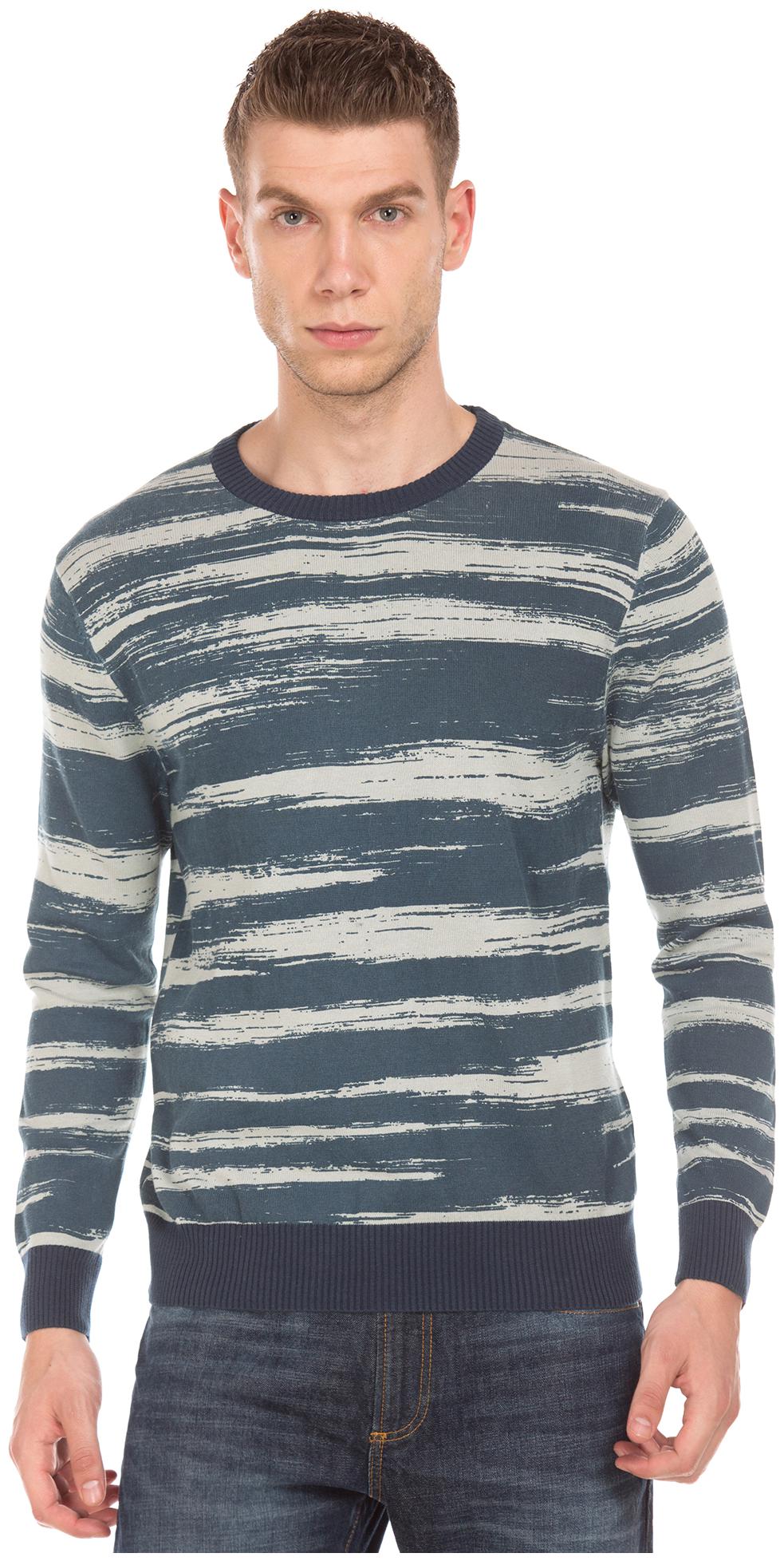 

Flying Machine Men Blue Sweater