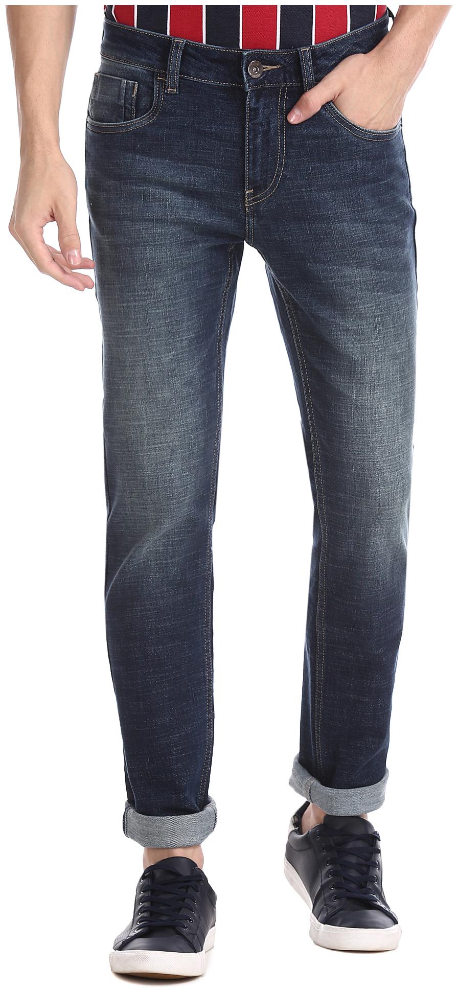 

Flying Machine Men Blue Slim Fit Jeans