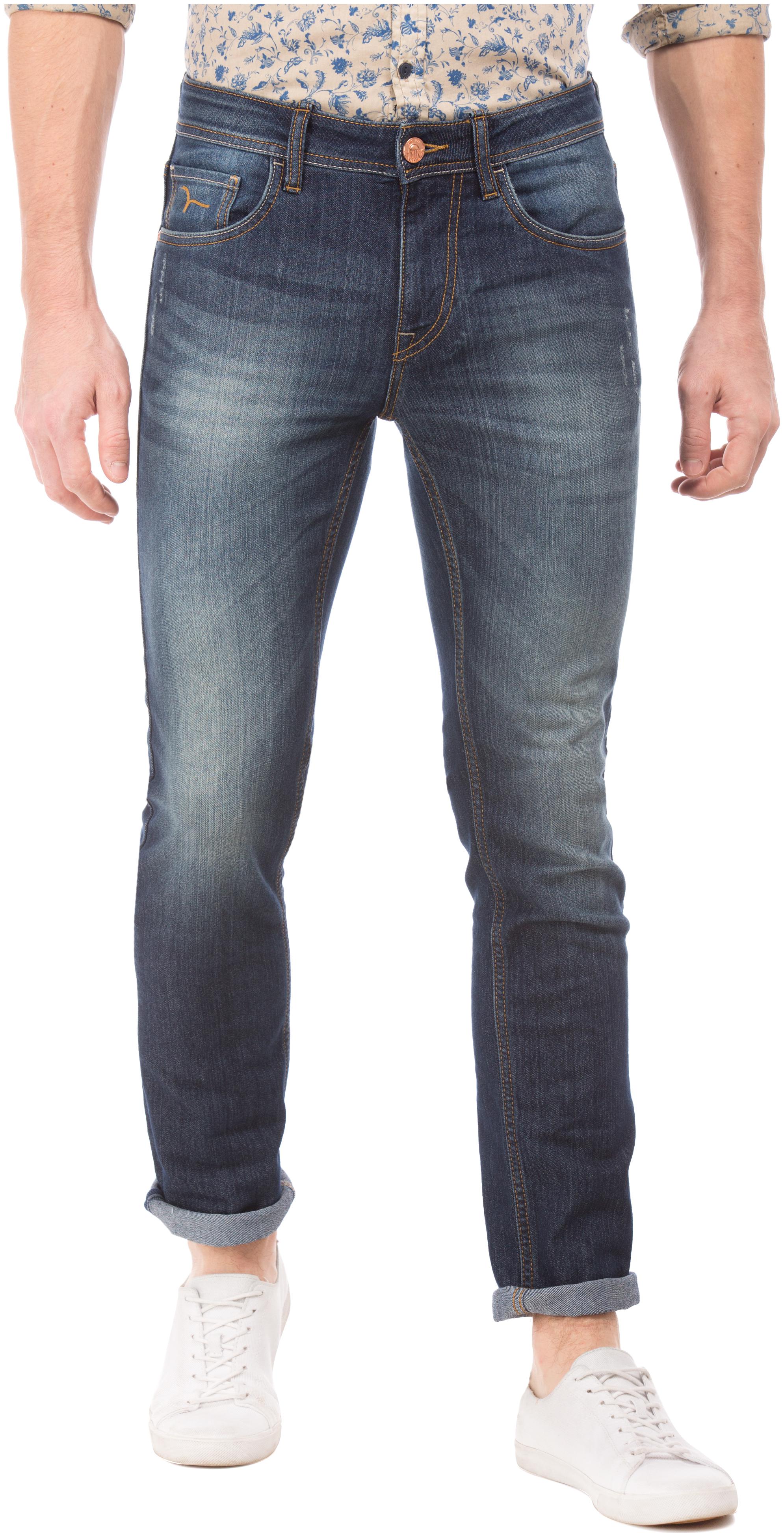 

Flying Machine Men Blue Slim Fit Jeans