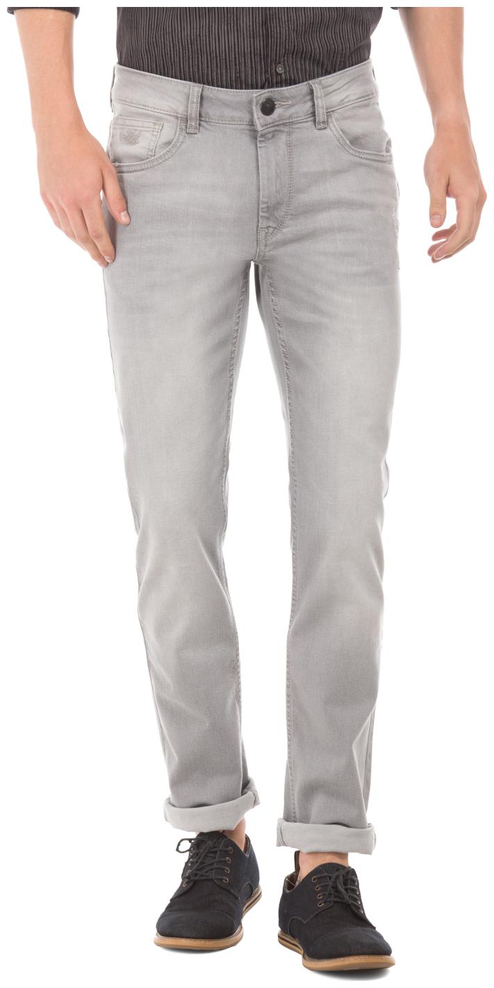 

Flying Machine Men Grey Slim Fit Jeans