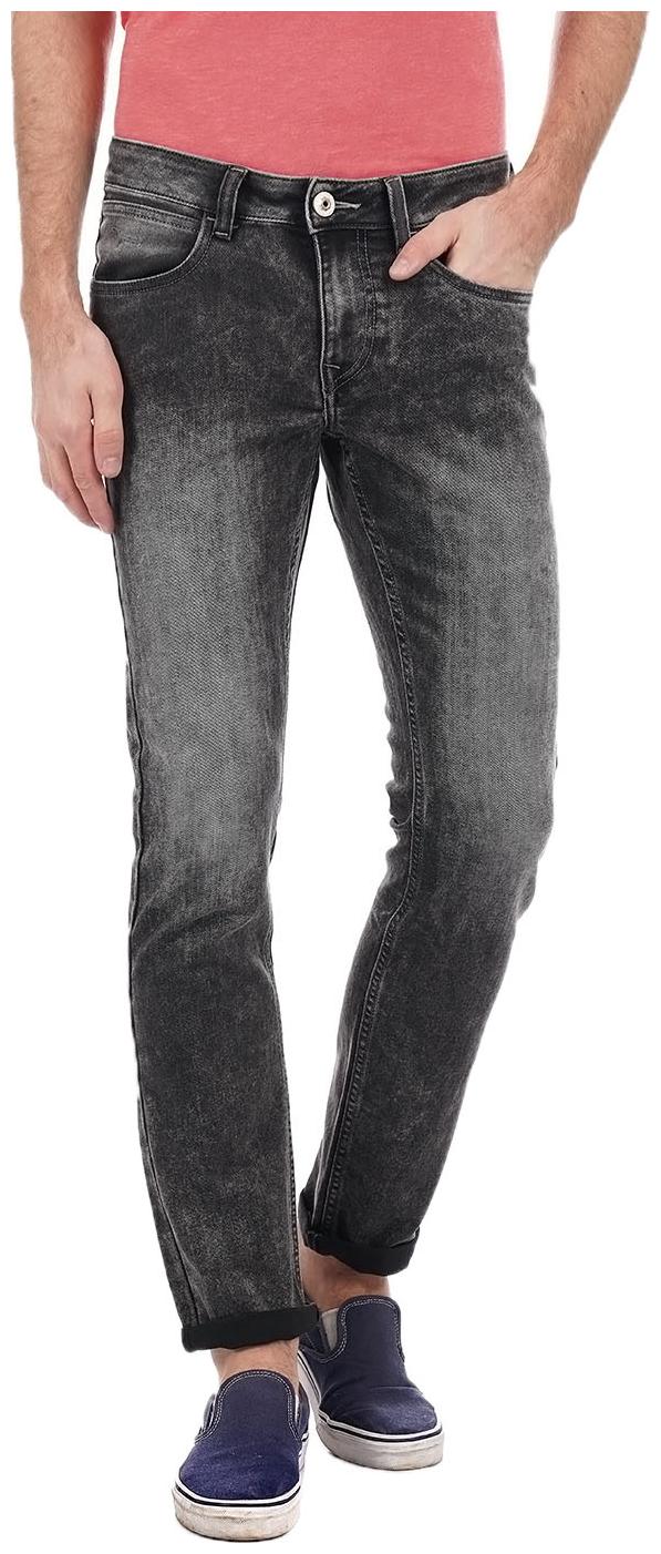 

Flying Machine Men Black Slim Fit Jeans