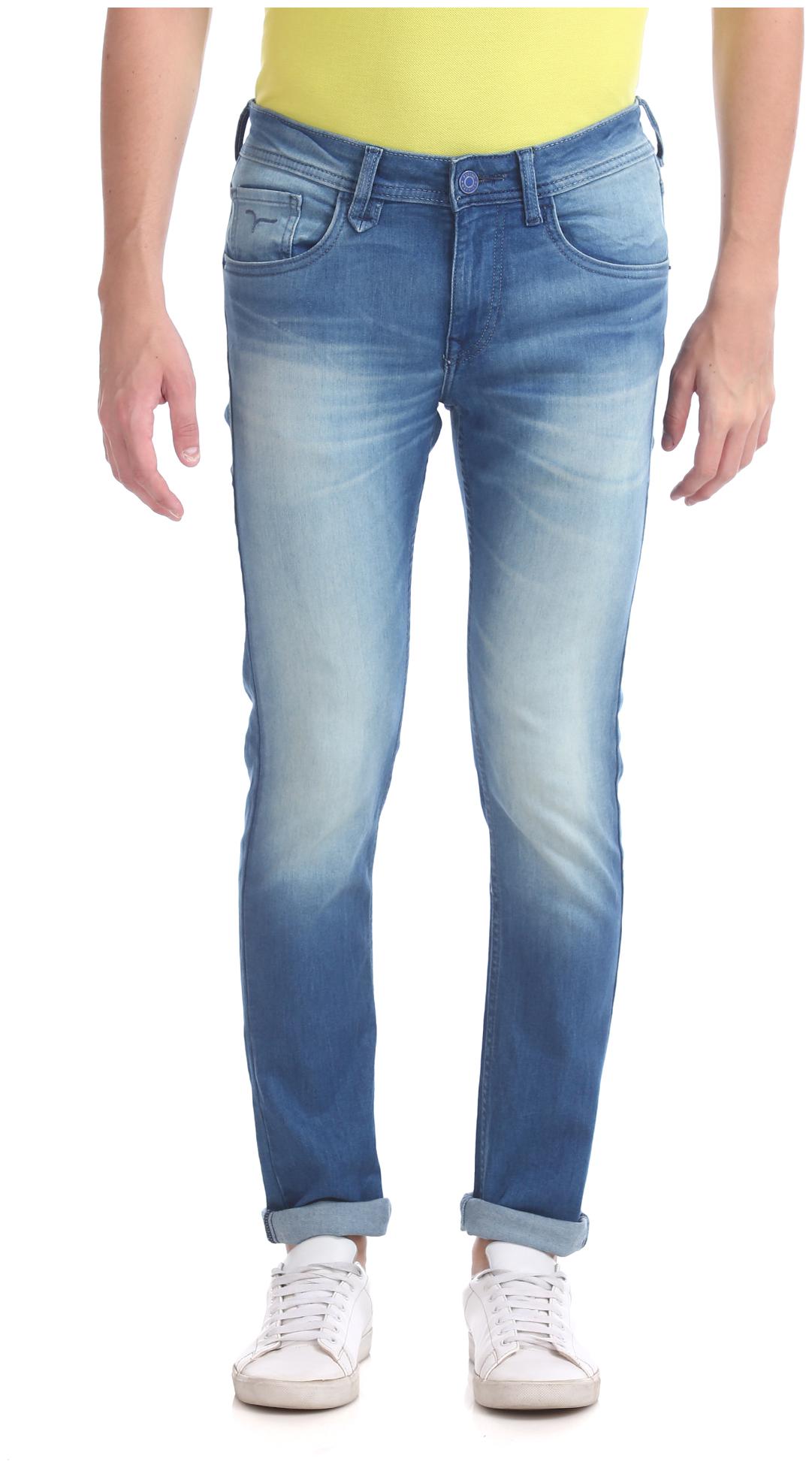 

Flying Machine Men Blue Skinny Fit Jeans
