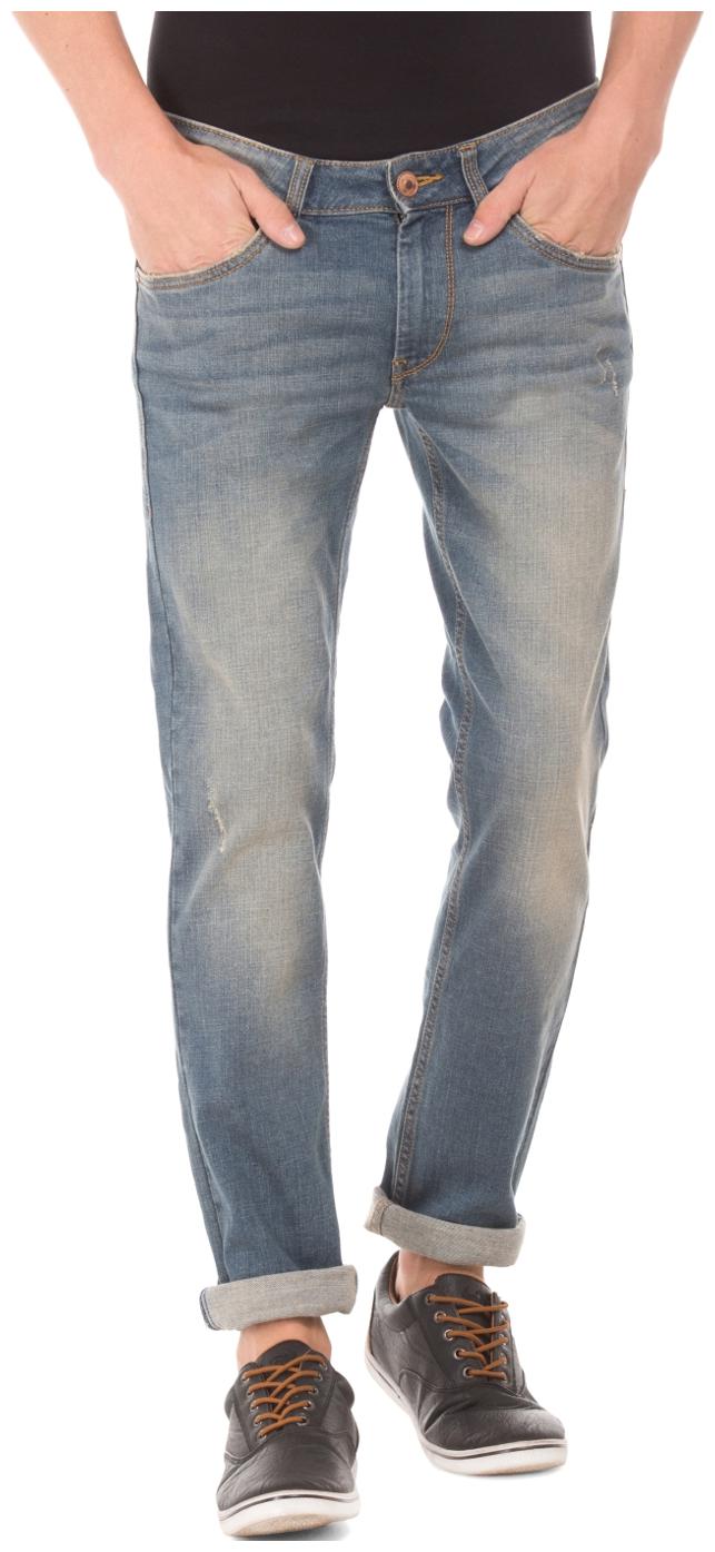 

Flying Machine Men Blue Slim Fit Jeans