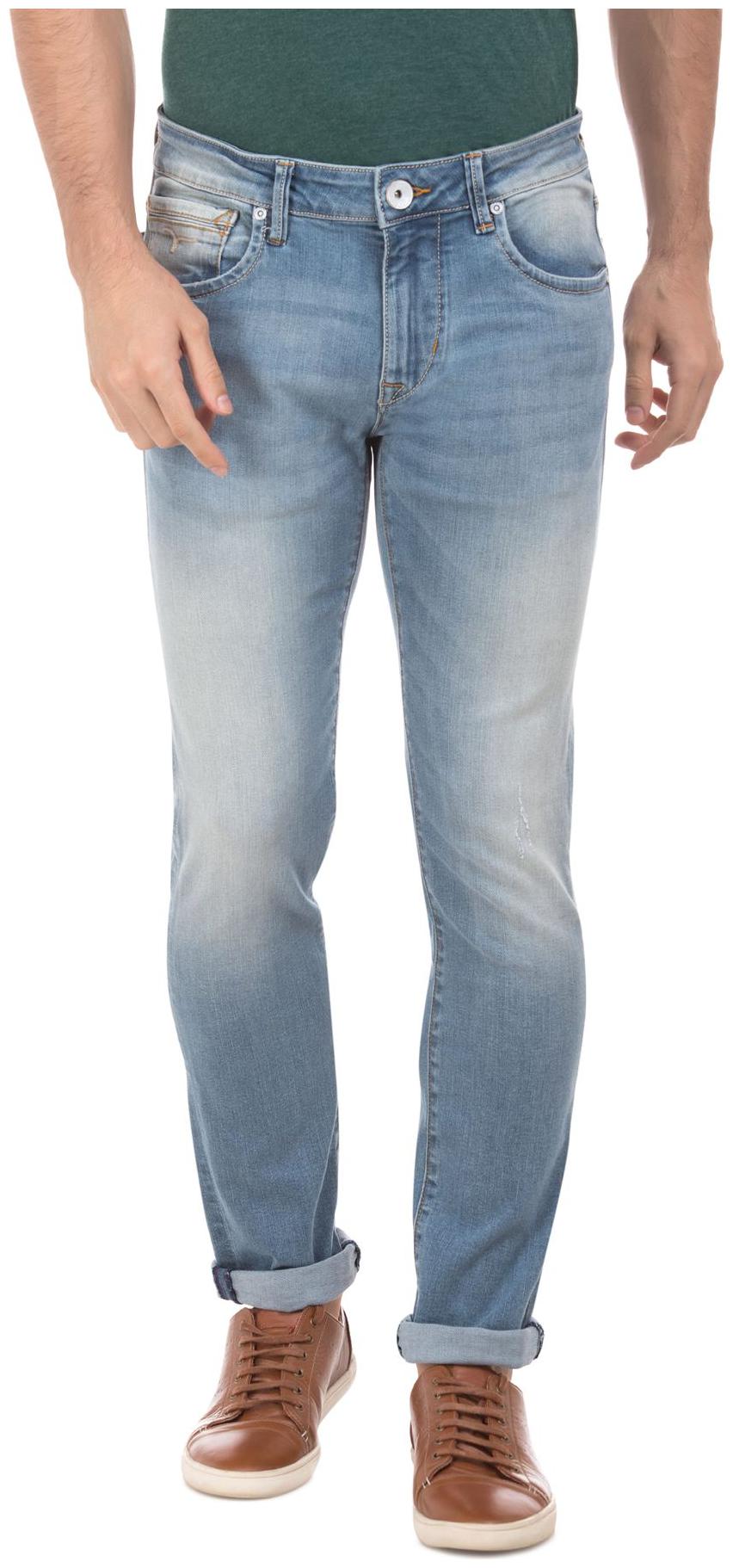 

Flying Machine Men Blue Slim Fit Jeans