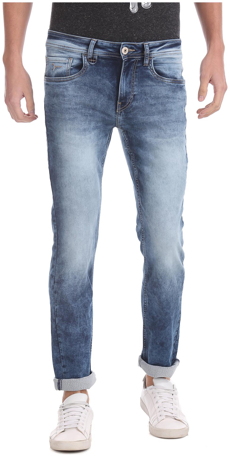 

Flying Machine Men Blue Slim Fit Jeans
