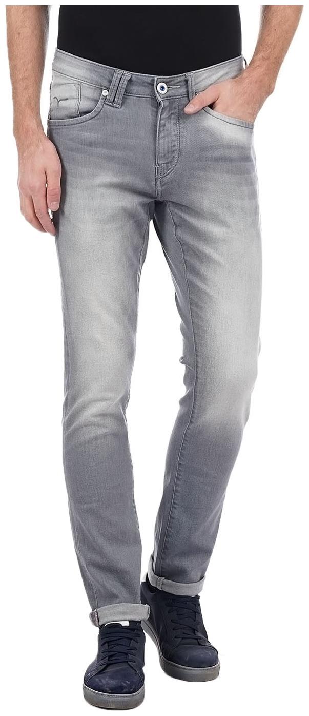 

Flying Machine Men Grey Regular Fit Jeans