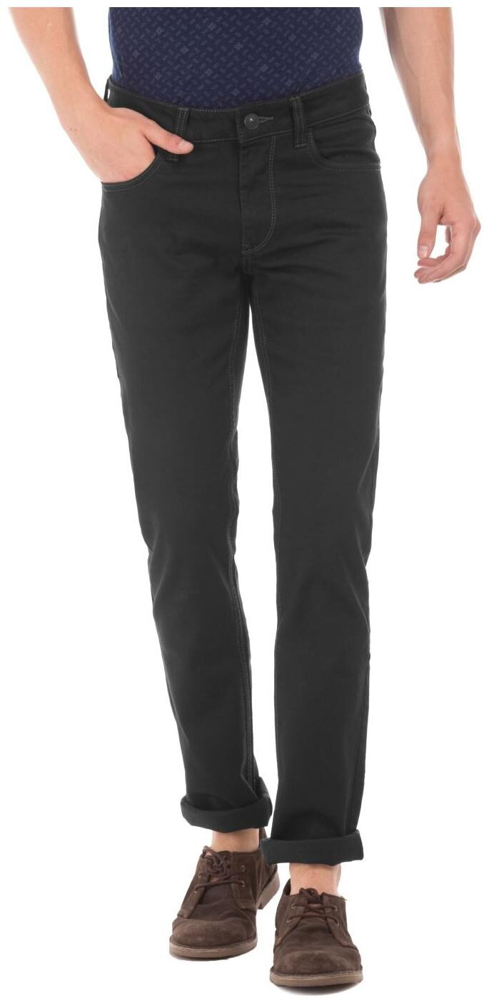 

Flying Machine Men Black Slim Fit Jeans