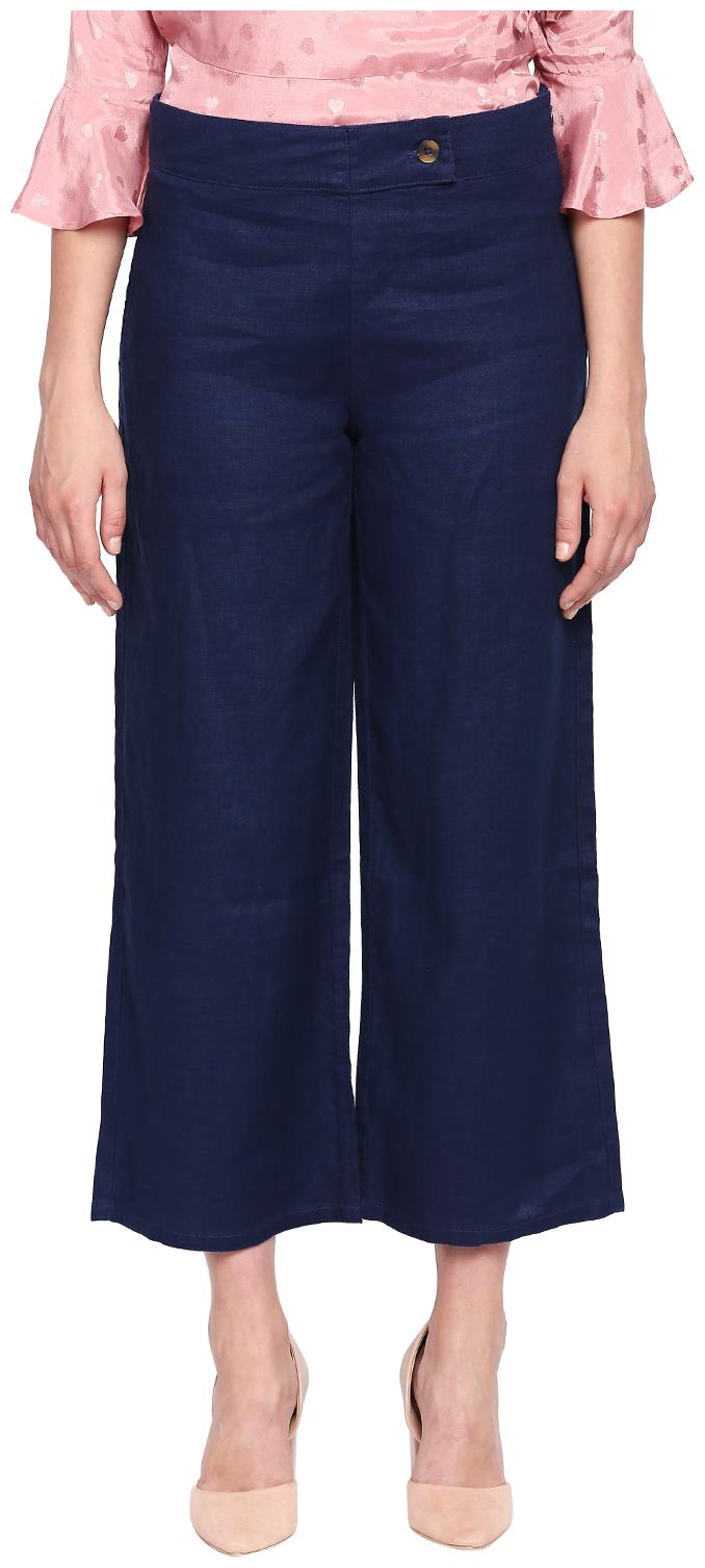 

Annabelle By Pantaloons Women Blue Regular fit Regular pants