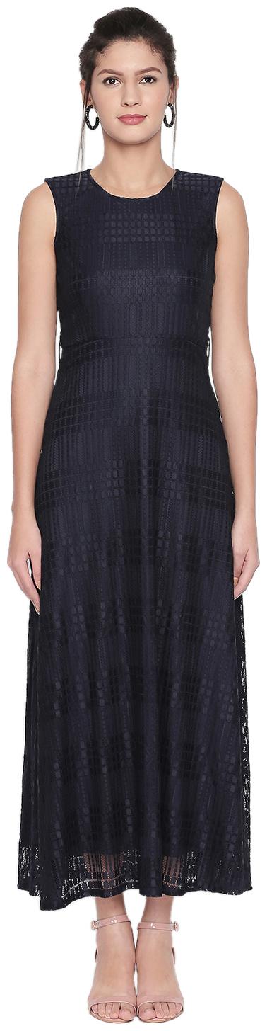 

Forever Glam by Pantaloons Navy Printed Maxi dress